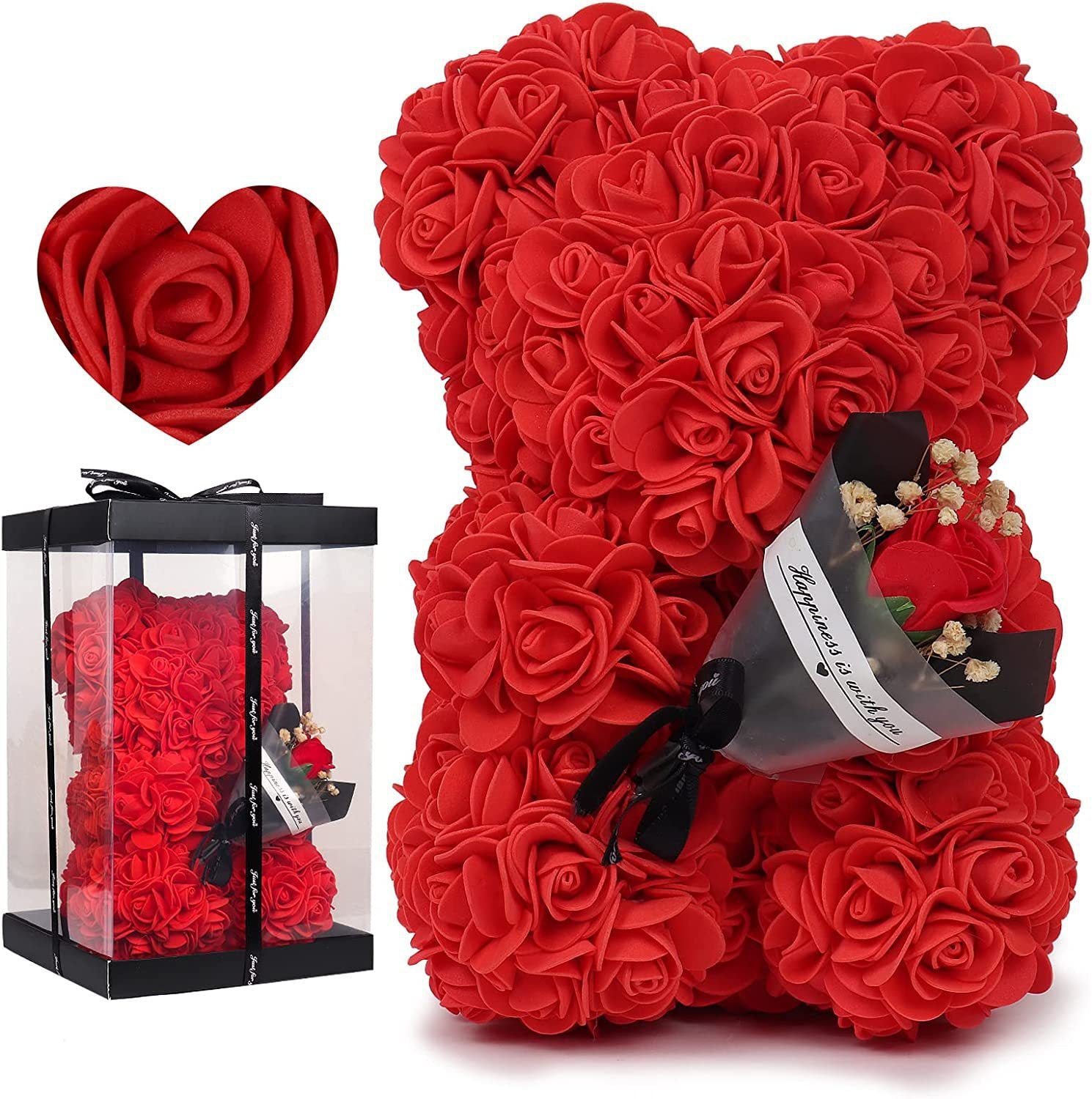 Eternal Love Rose Bear
